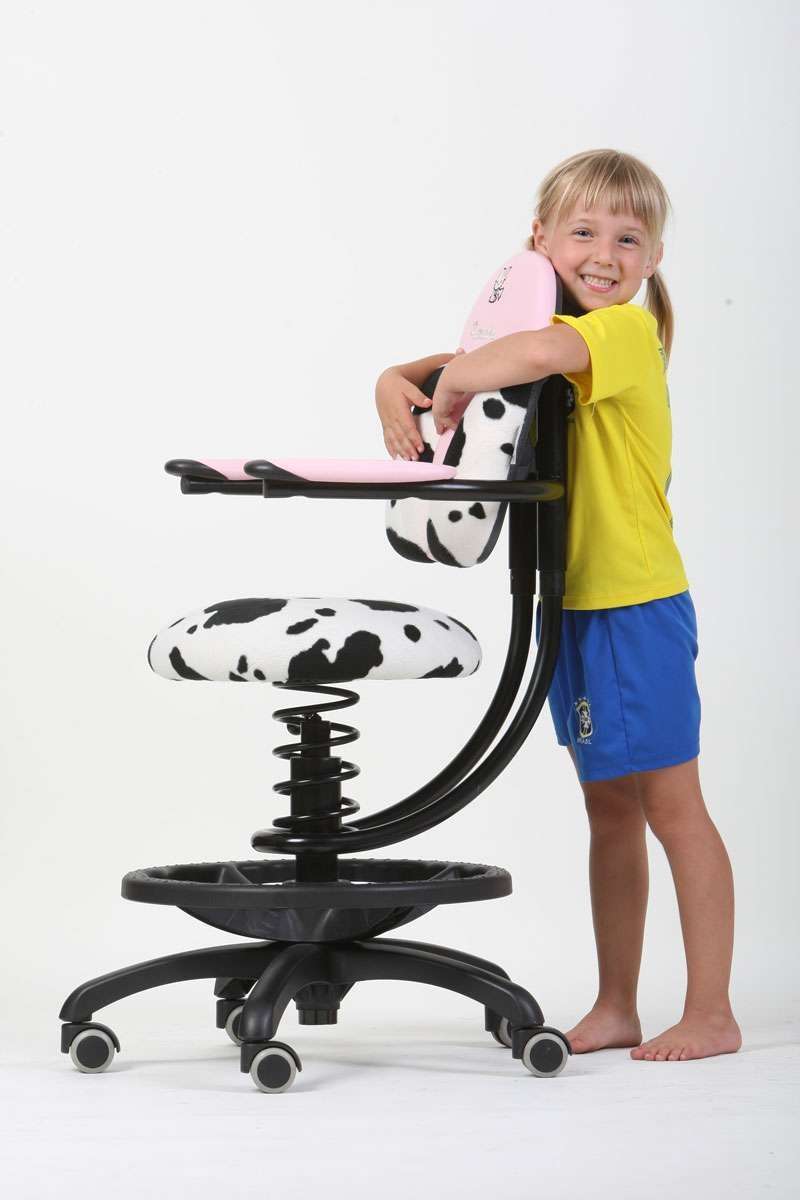 Deklica objema pisarniški stol Basic